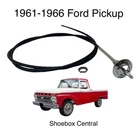 1961 - 1966 Ford Pickup Truck Choke Cable Assembly New. Price: $27.50.