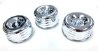4-5/8 Chrome Louvered Air Cleaners Tri-power Intake 1BBL 2BBL, Fits Ford/chevy New. Price: $70.95.