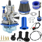 Blue Pwk 24MM Carburetor Air Filter Throttle Kit For CT200U BT200X GX160 Go Kart New. Price: $56.90.
