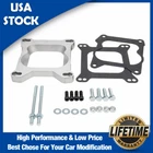 Carburetor Adapter 4BBL Square Plate Spread Bore Afb Carter Edelbrock Quadrajet New. Price: $22.99.