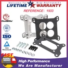 Carbole Carburetor Plate Aluminum Adapters #1933 With Gaskets Studs New. Price: $22.99.
