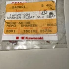 Kawasaki Float Valve Washer 16029-004 New. Price: $7.00.
